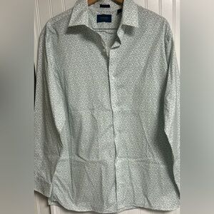 Fairlane Men’s Non-Iron Stretch Men’s Sz XL Short Long Sleeve Shirt